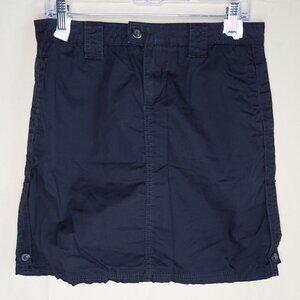 Vintage Y2K Ralph Lauren Polo Jeans Mini Skirt Black Military Cargo Women's 6